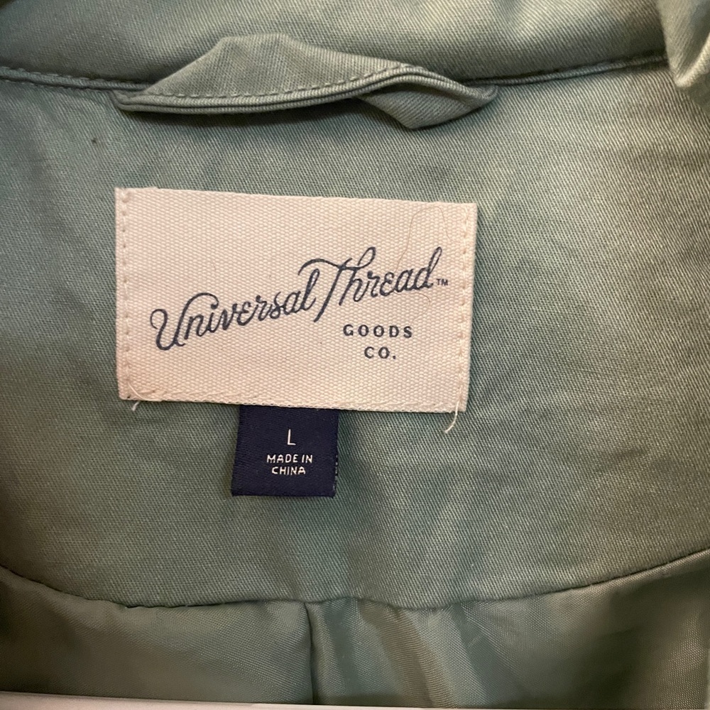 Universal Thread‎ Women's Sage Utility Jacket Size Large - Picture 2 of 11